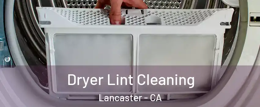 Dryer Lint Cleaning Lancaster - CA