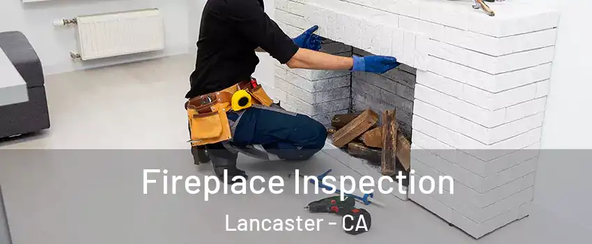 Fireplace Inspection Lancaster - CA