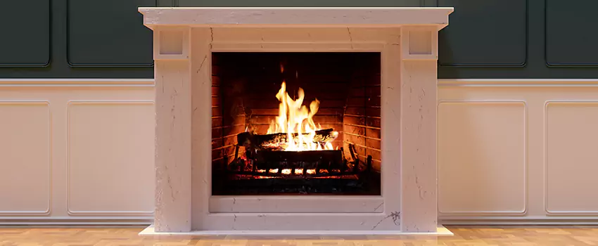 Decorative Electric Fireplace Installation in Lancaster, California