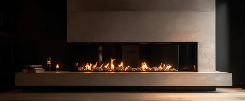 Gas Fireplace Ember Bed Design Services in Lancaster, California