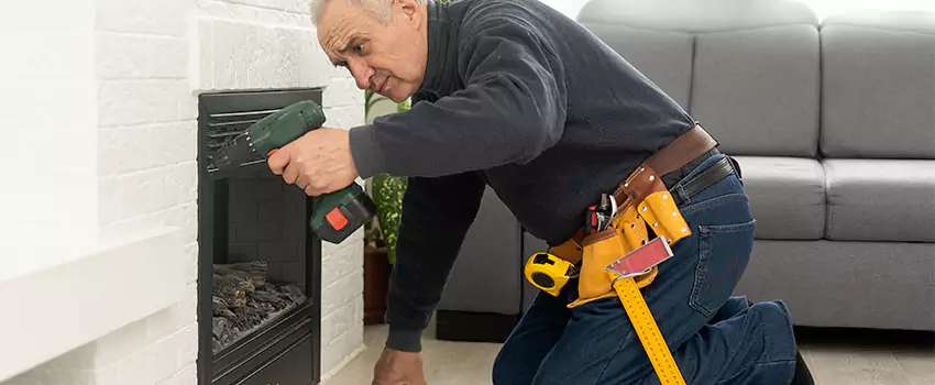 New Indoor Fireplace Installation in Lancaster, California