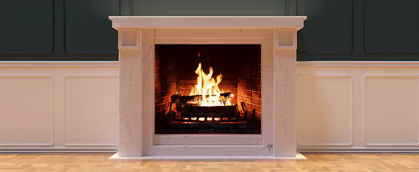Open Flame Wood-Burning Fireplace Installation Services in Lancaster, California