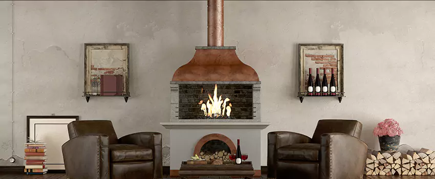 Thelin Hearth Products Providence Pellet Insert Fireplace Installation in Lancaster, CA
