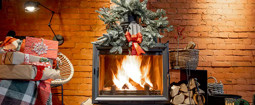 Travis Industries Linear Gas Fireplace Installation in Lancaster, California