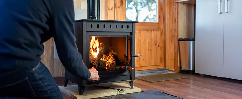 Open Hearth Wood Fireplace Installation in Lancaster, CA