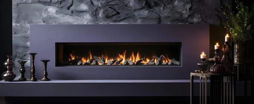 Ember Bed for Ventless Gas Fireplace in Lancaster, CA